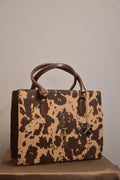 YSL Cow Print HandBag (Brown) - Anumta Alaehim