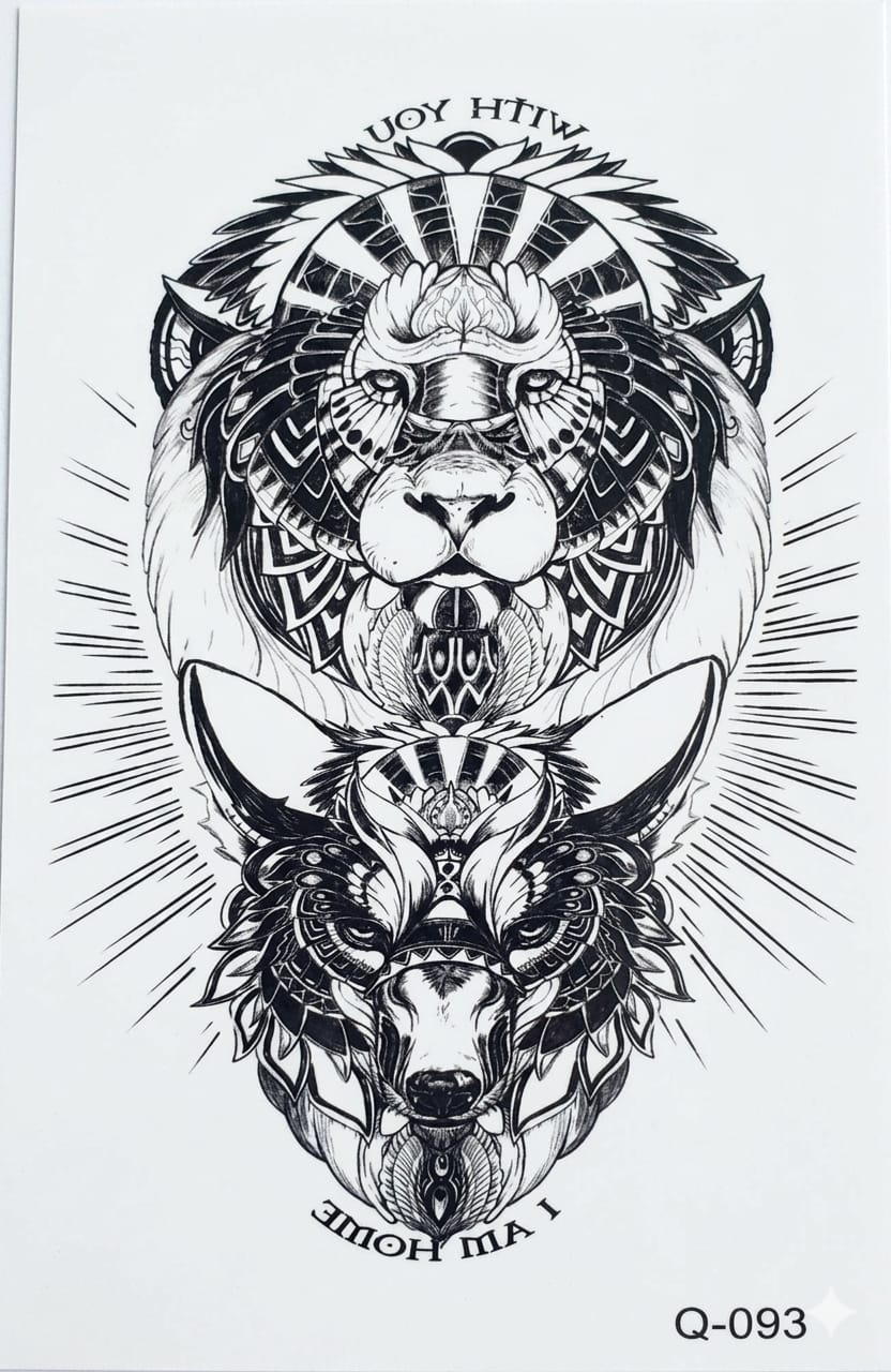 Tattoo - Tribal Spirt Animal - Anumta Alaehim